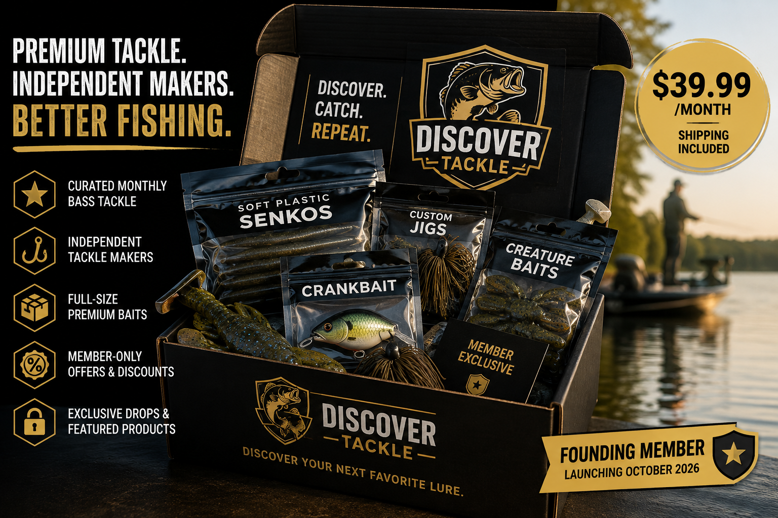 Bass Fishing Subscription Box